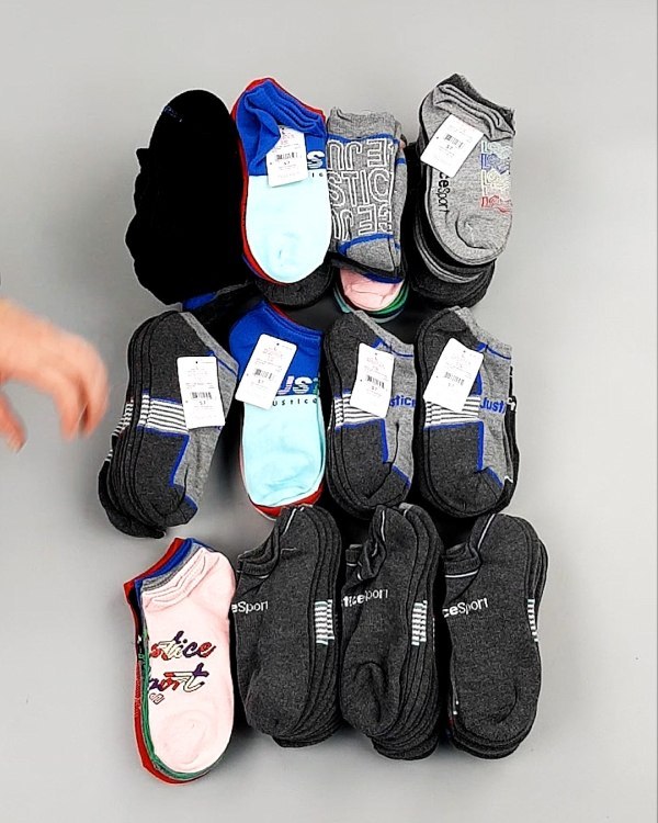 Фотография  790 - Носки дети лето CAN 084#5 кг, ЛОТ №8001 оптом в Рязани и Рязанской области