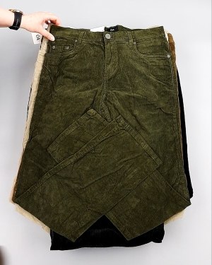 Фотография  368 - Брюки вельветовые м/ж C&A 025#10 кг, ЛОТ №8031 оптом в Рязани и Рязанской области