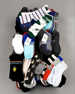 Купить Носки дети лето CAN 084#5 кг, ЛОТ №8001 оптом в Рязани и Рязанской области