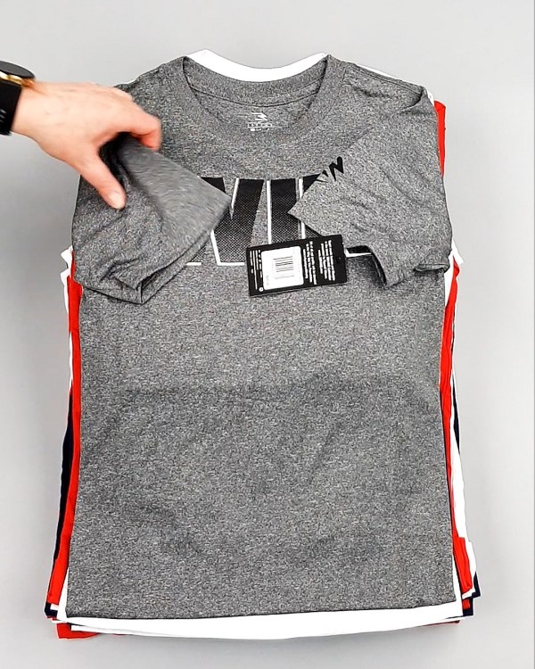 Фотография  566 - Футболки детские NIKE WIN CAN 084#5 кг оптом в Рязани и Рязанской области