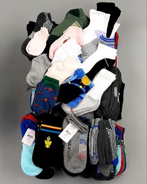 Фотография 151 - Носки дети лето CAN 084#5 кг, ЛОТ №8000 оптом в Рязани и Рязанской области