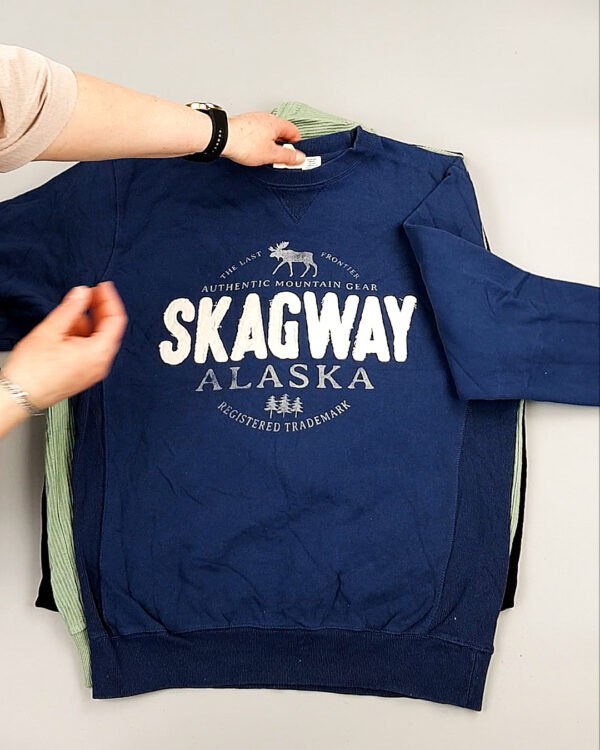 Фотография  712 - Толстовки муж BLUE CAN 084#10 кг, ЛОТ №8105 оптом в Рязани и Рязанской области