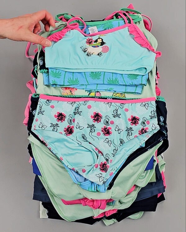 Фотография  521 - Купальники LIDL Kids 114#5 кг, ЛОТ №8373 оптом в Рязани и Рязанской области