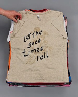 Фотография  960 - Футболки м/ж Cr+Ex#8 кг, ЛОТ № ВК0100 оптом в Рязани и Рязанской области