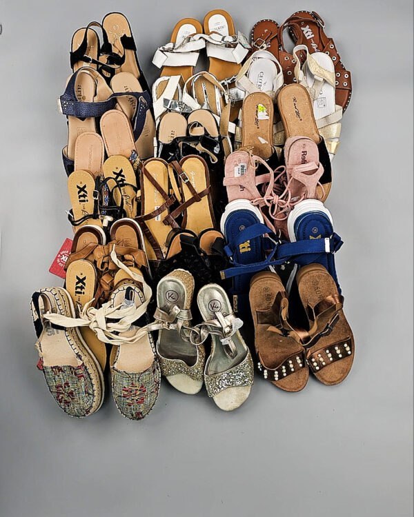 Фотография  997 - Обувь босоножки#10,8 кг, ЛОТ №8767 оптом в Рязани и Рязанской области