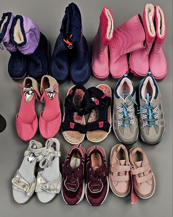 Фотография  489 - Обувь детская Summer Autlet#6 кг, ЛОТ № ВК0128 оптом в Рязани и Рязанской области