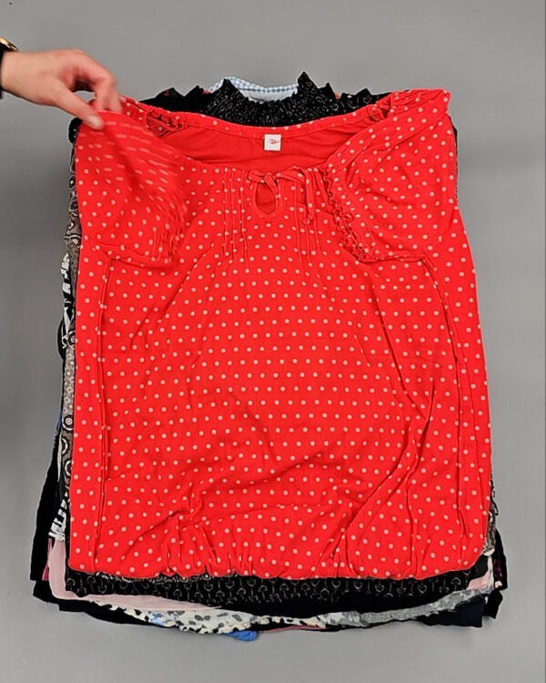 Фотография  774 - Блузки S#25 кг, ЛОТ № ВК0083 оптом в Рязани и Рязанской области