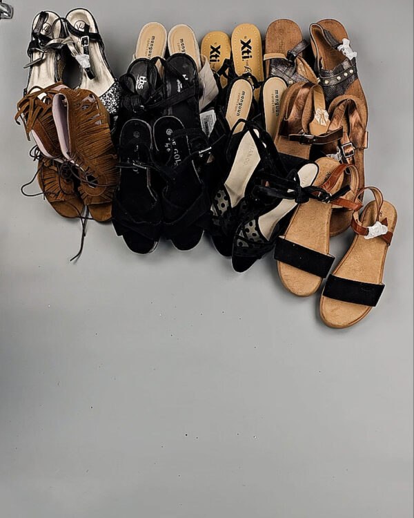 Фотография  627 - Обувь босоножки#11,6 кг, ЛОТ №8768 оптом в Рязани и Рязанской области