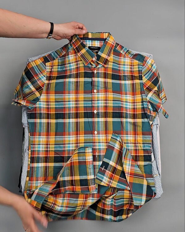 Фотография  229 - Рубашки к/р#25 кг, ЛОТ № ВК0095 оптом в Рязани и Рязанской области