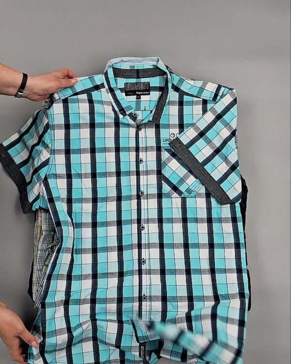 Фотография  637 - Рубашки к/р#25 кг, ЛОТ № ВК0095 оптом в Рязани и Рязанской области