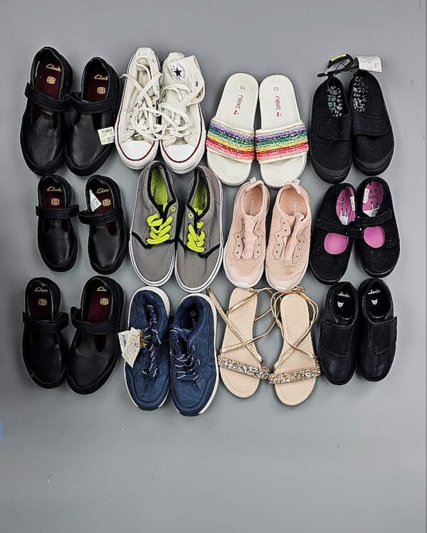 Фотография  892 - Обувь лето дети крем+экстра (SHOES Summer kids Cream+Extra)#15 кг, ЛОТ № ВК0119 оптом в Рязани и Рязанской области