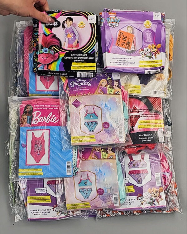 Фотография  437 - Купальники LIDL Kids#3 кг, ЛОТ №8963 оптом в Рязани и Рязанской области