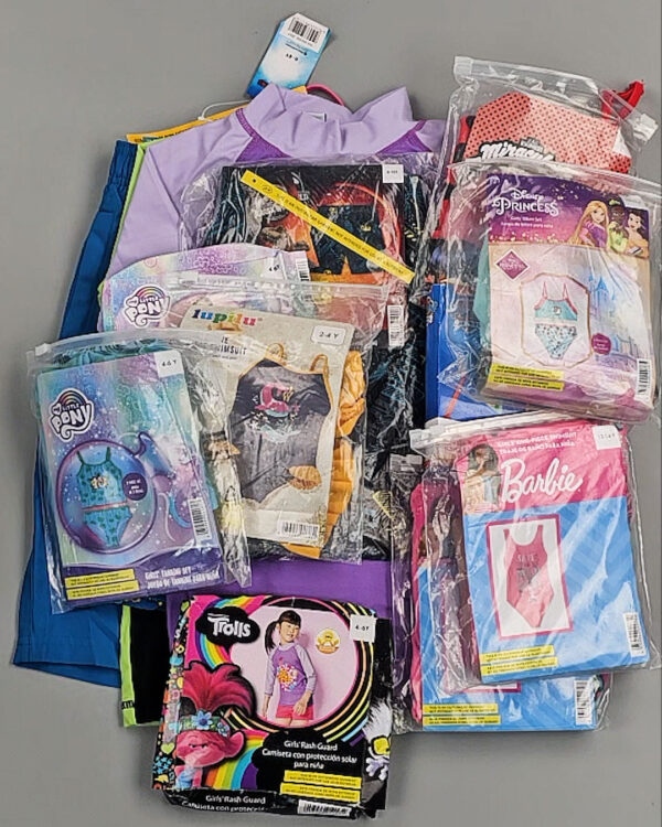 Фотография  621 - Купальники LIDL Kids#3 кг, ЛОТ №8962 оптом в Рязани и Рязанской области