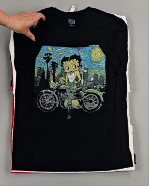 Фотография  136 - Футболки м/ж (Printed T-Shirts New)#5 кг, ЛОТ №8913 оптом в Рязани и Рязанской области