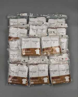 Купить Футболка белая муж Корея 085#5 кг оптом в Рязани и Рязанской области