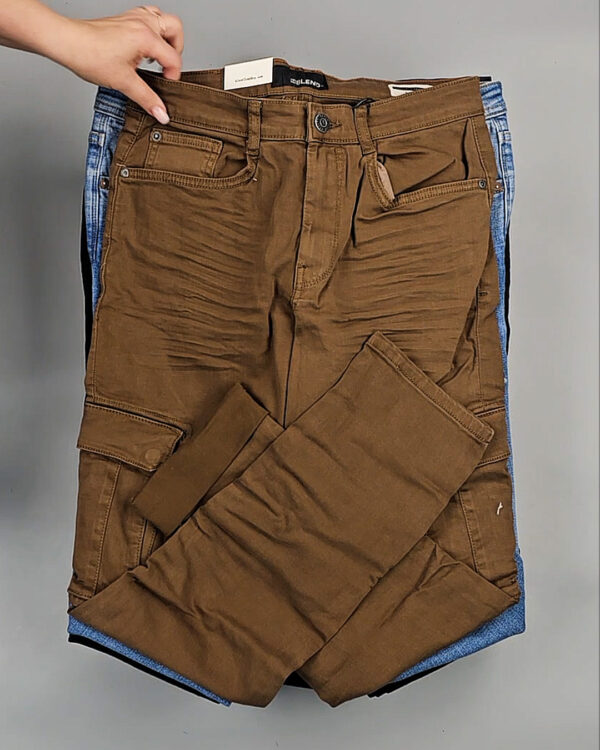 Фотография  552 - Джинсы BLEND HE + 075#10 кг, ЛОТ СТ-9496 оптом в Рязани и Рязанской области