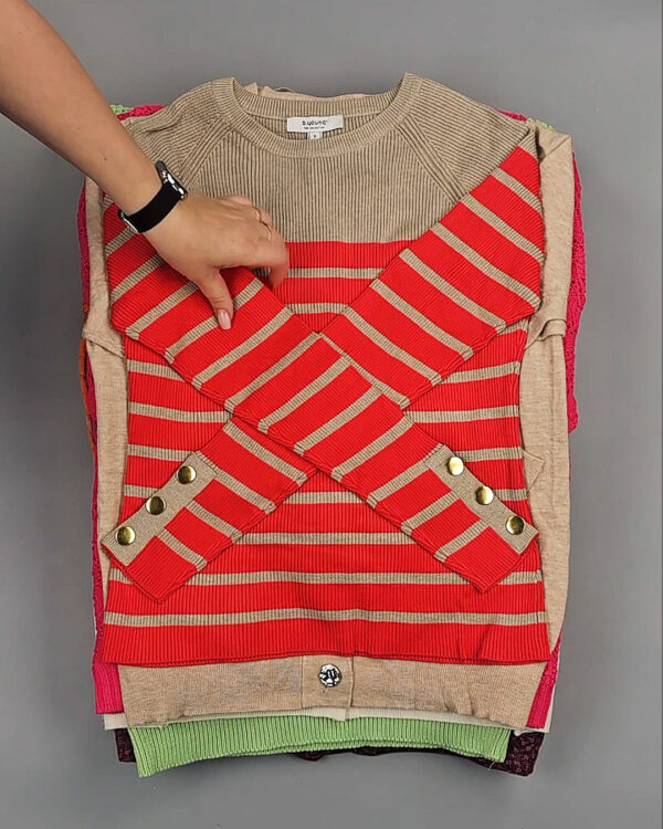 Фотография  262 - Джемпера DK COMPANY 045 B#7 кг, ЛОТ СТ-9509 оптом в Рязани и Рязанской области