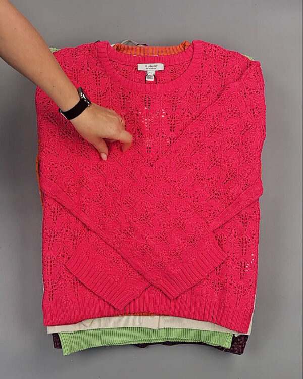 Фотография  297 - Джемпера DK COMPANY 045 B#7 кг, ЛОТ СТ-9509 оптом в Рязани и Рязанской области