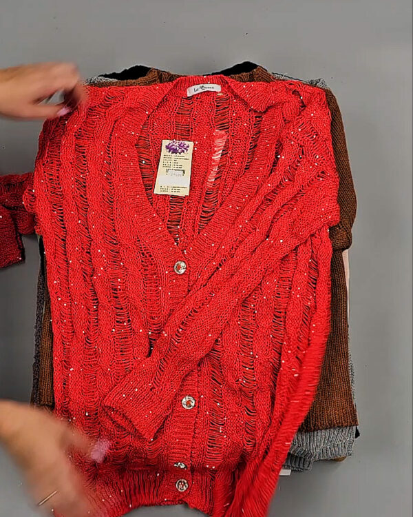 Фотография  629 - Джемпера Корея 085#7 кг, ЛОТ СТ-9412 оптом в Рязани и Рязанской области