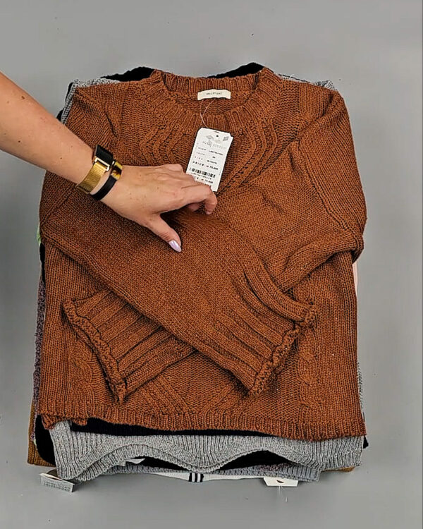 Фотография  158 - Джемпера Корея 085#7 кг, ЛОТ СТ-9412 оптом в Рязани и Рязанской области