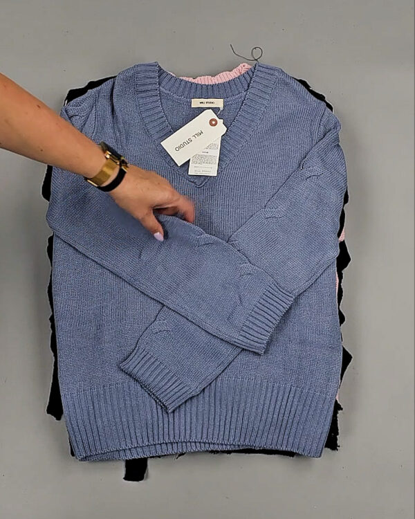 Фотография  433 - Джемпера Корея 085#7 кг, ЛОТ СТ-9415 оптом в Рязани и Рязанской области