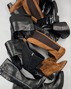 Купить Сапоги Италия #7 шт, ЛОТ СТ-9678 оптом в Рязани и Рязанской области