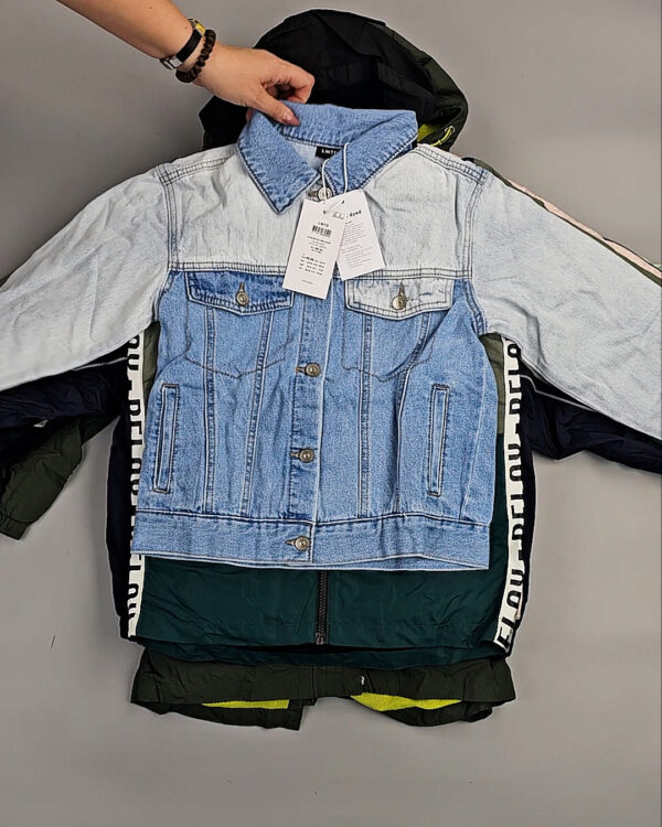 Фотография  414 - Ветровки СТОК дети 065#5 кг, ЛОТ СТ-9725 оптом в Рязани и Рязанской области