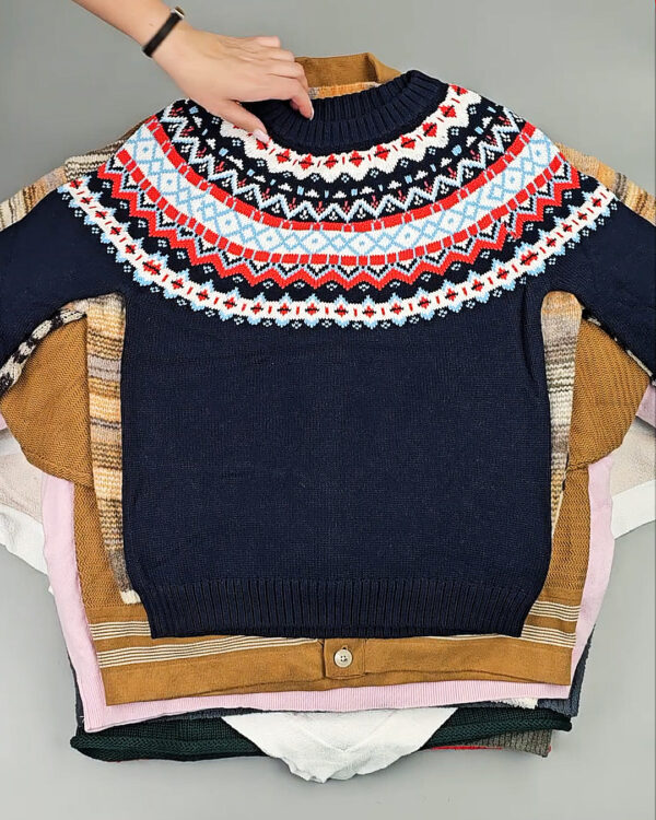 Фотография  257 - Джемпера СТОК CAN#10 кг, ЛОТ СТ-9915 оптом в Рязани и Рязанской области