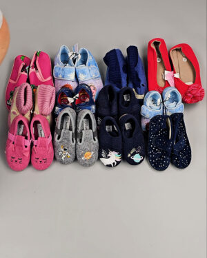 Фотография  796 - Обувь домашняя дети СТОК 065#3,3 кг, ЛОТ СТ-9728 оптом в Рязани и Рязанской области