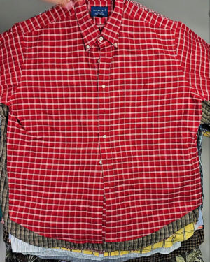 Купить Рубашки (Oversize Man Shirts Premium)#20,3 кг, ЛОТ СХ-0242 оптом в Рязани и Рязанской области