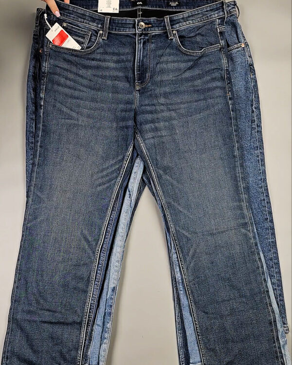 Фотография  787 - Джинсы C&A ж/м#10 кг, ЛОТ СТ-9861 оптом в Рязани и Рязанской области