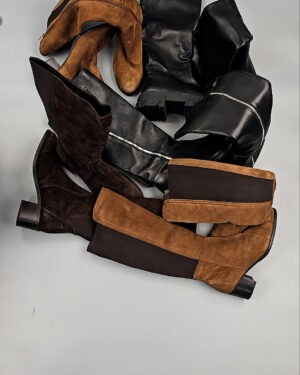 Фотография  138 - Сапоги Италия #7 шт, ЛОТ СТ-9680 оптом в Рязани и Рязанской области