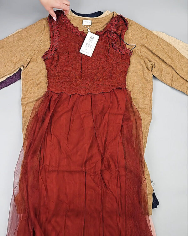 Фотография  306 - Платья VILA Winter 104#7 кг, ЛОТ СТ-9902 оптом в Рязани и Рязанской области