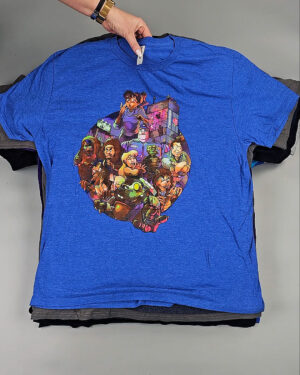 Фотография  334 - Футболки м/ж (Super T-Shirts Printed)#10 кг, ЛОТ СХ-0272 оптом в Рязани и Рязанской области