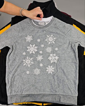 Фотография  626 - Толстовки флис м/ж (Adult Fleece Tops Pr/Lux)#18 кг, ЛОТ СХ-0263 оптом в Рязани и Рязанской области