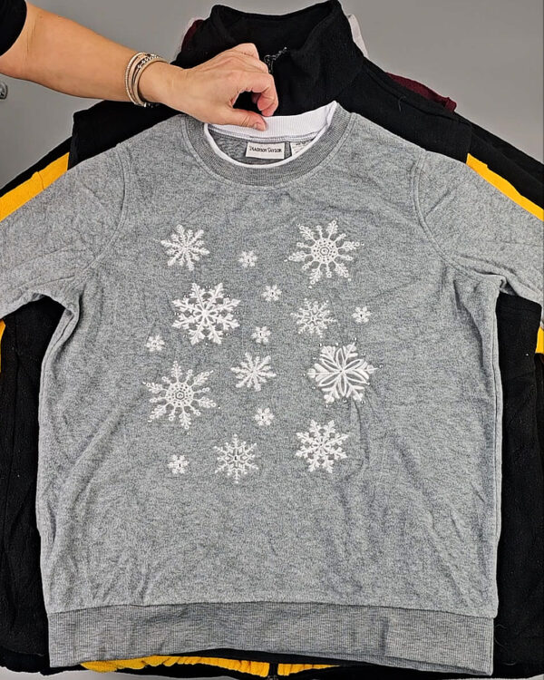 Фотография  587 - Толстовки флис м/ж (Adult Fleece Tops Pr/Lux)#18 кг, ЛОТ СХ-0263 оптом в Рязани и Рязанской области