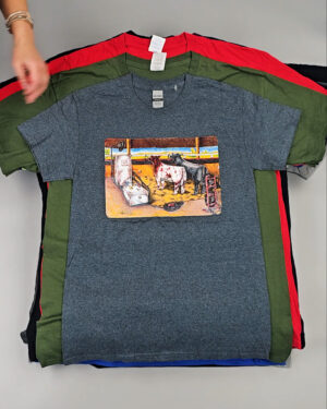 Фотография  714 - Футболки м/ж (Super T-Shirts Printed)#10 кг, ЛОТ СХ-0270 оптом в Рязани и Рязанской области