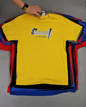 Фотография  650 - Футболки м/ж (Super T-Shirts Printed)#10 кг, ЛОТ СХ-0271 оптом в Рязани и Рязанской области