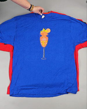 Фотография  438 - Футболки м/ж (Super T-Shirts Printed)#10 кг, ЛОТ СХ-0271 оптом в Рязани и Рязанской области